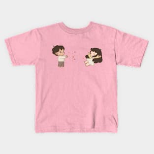 Biu Biu Love Gun Couple Kids T-Shirt